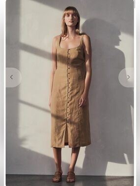 NWT St. Agni Ghita Dress in Honey